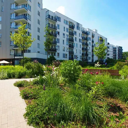 Apartment Airport Blue Warsaw